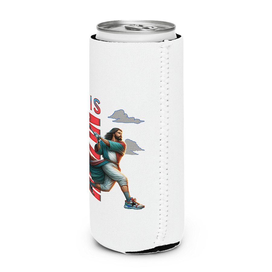 He Is Rizzin Baseball Robe Can Cooler product image (2)