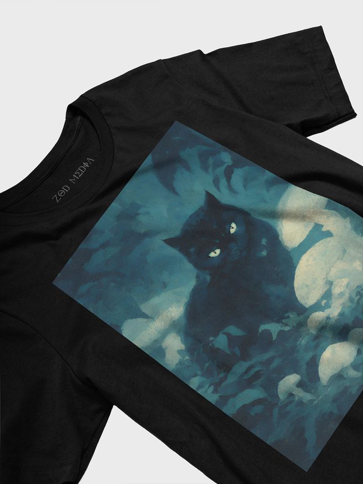 Enchanted Forest Cat T-Shirt product image (2)