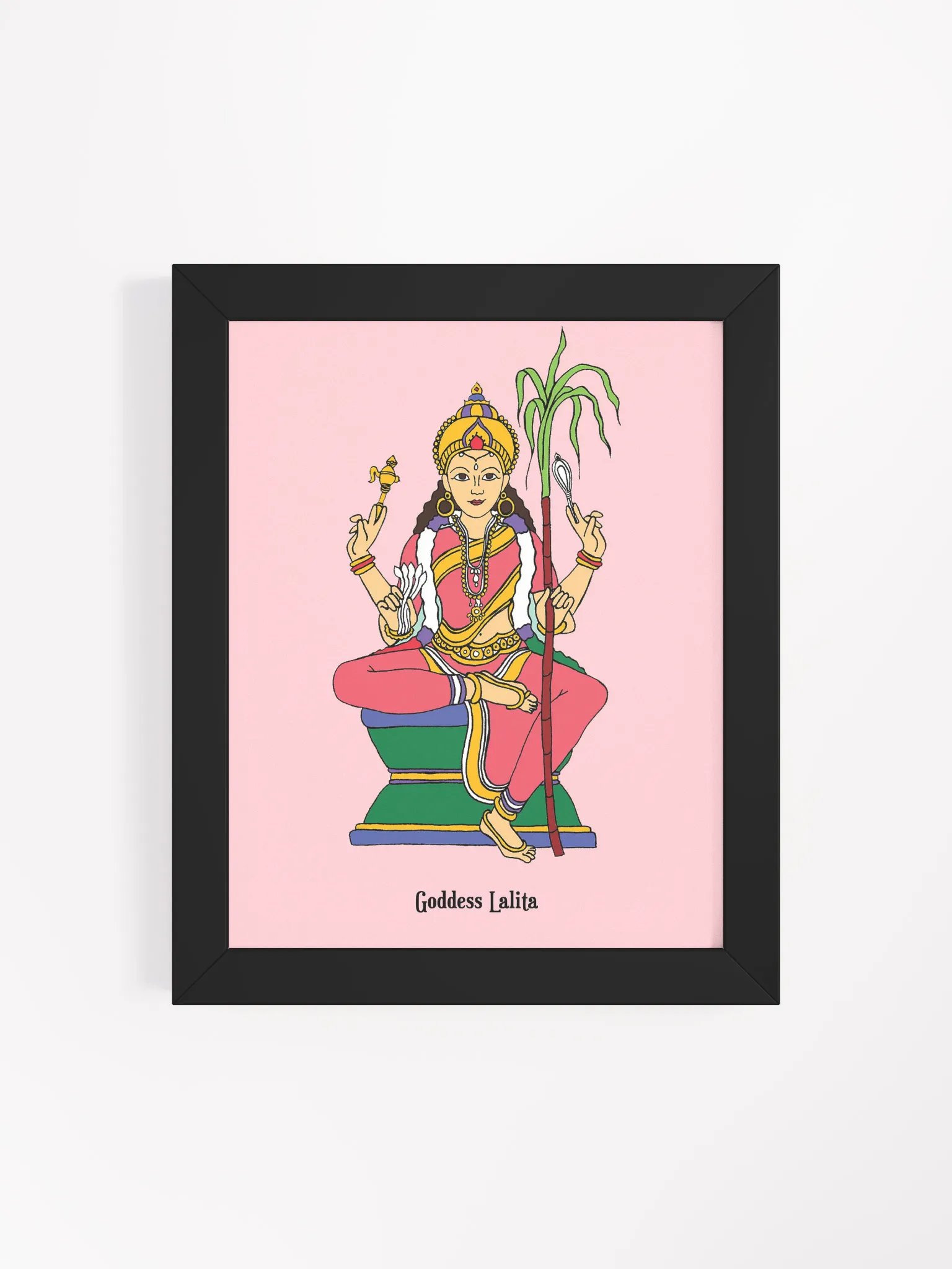 Goddess Lalita Framed Art product image (4)