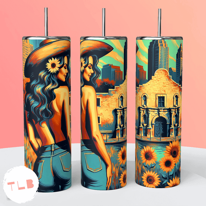 Texas sunflower 20 oz Tumbler product image (1)