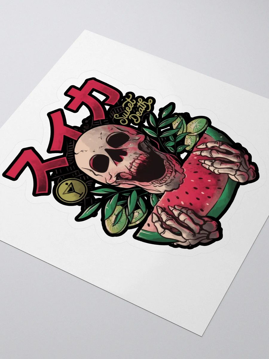 Sweet Death Kiss Cut Stickers product image (3)