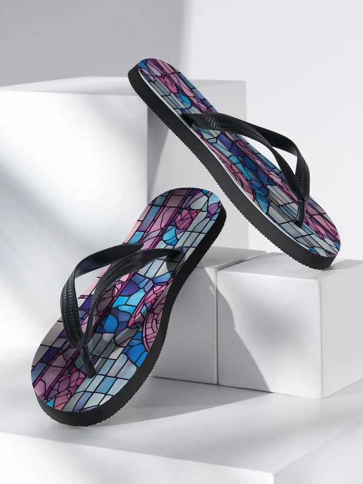 Symmetrical Mosaic Bliss Flip-Flops product image (2)