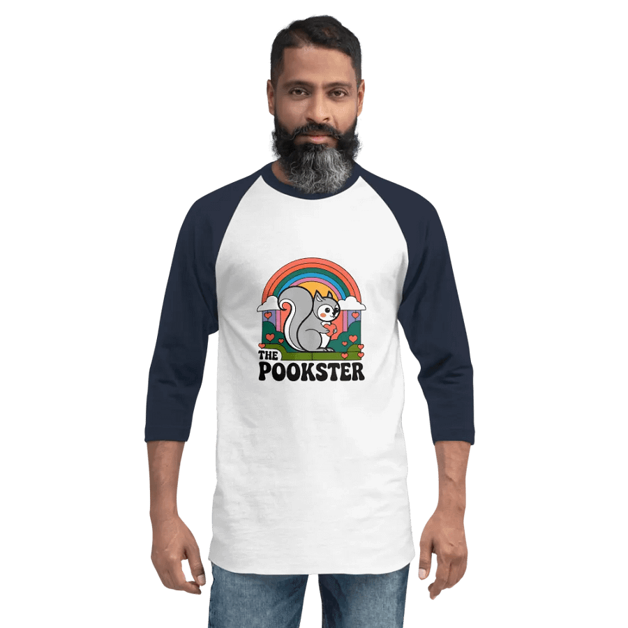 Pookster Love Rainbow Raglan Tee product image (2)