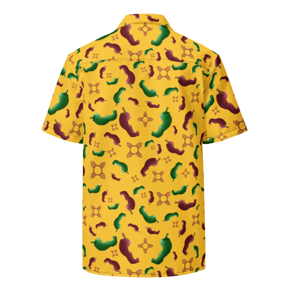 New Mexico Red & Green chile Zia Hawaiian Shirt product image (5)