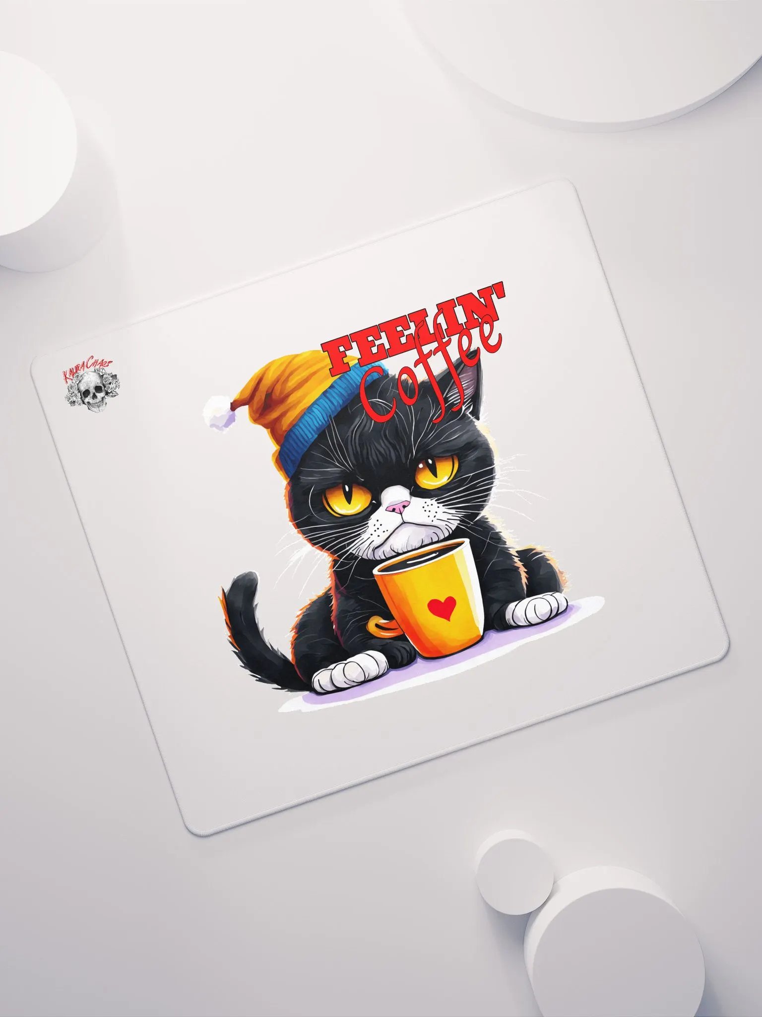 Feelin' Coffee Cat Mouse Pad product image (7)