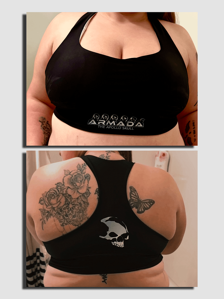 All-Over Print Recycled Longline Armada Sports Bra product image (1)