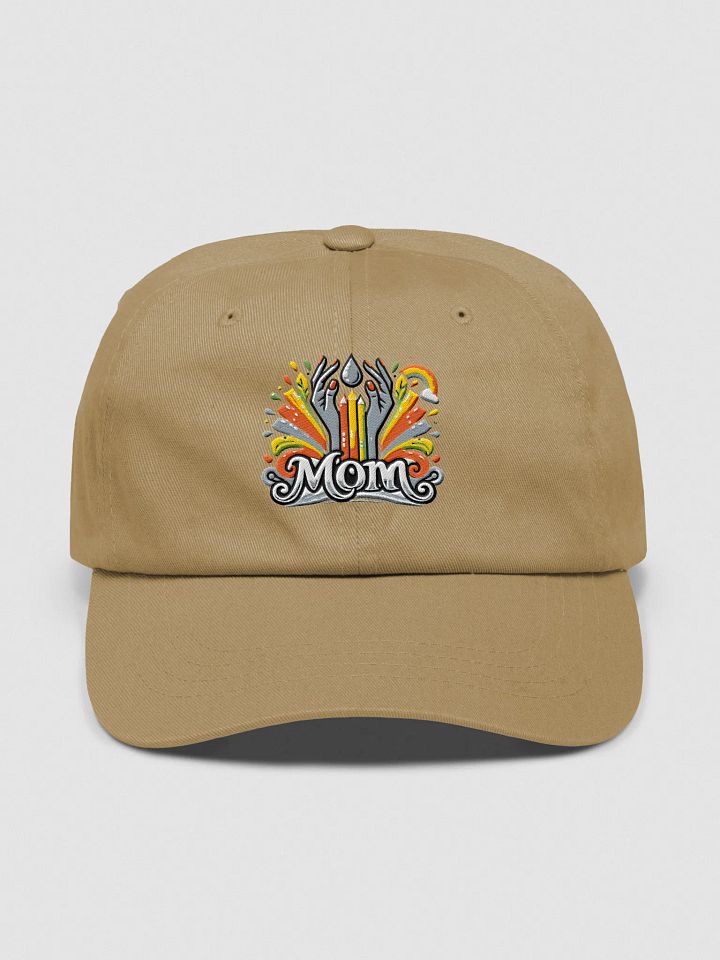 Mom's Love Droplet Dad Hat product image (1)