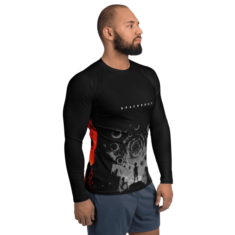 S P A C E D O U T Men's Rash Guard product image (4)