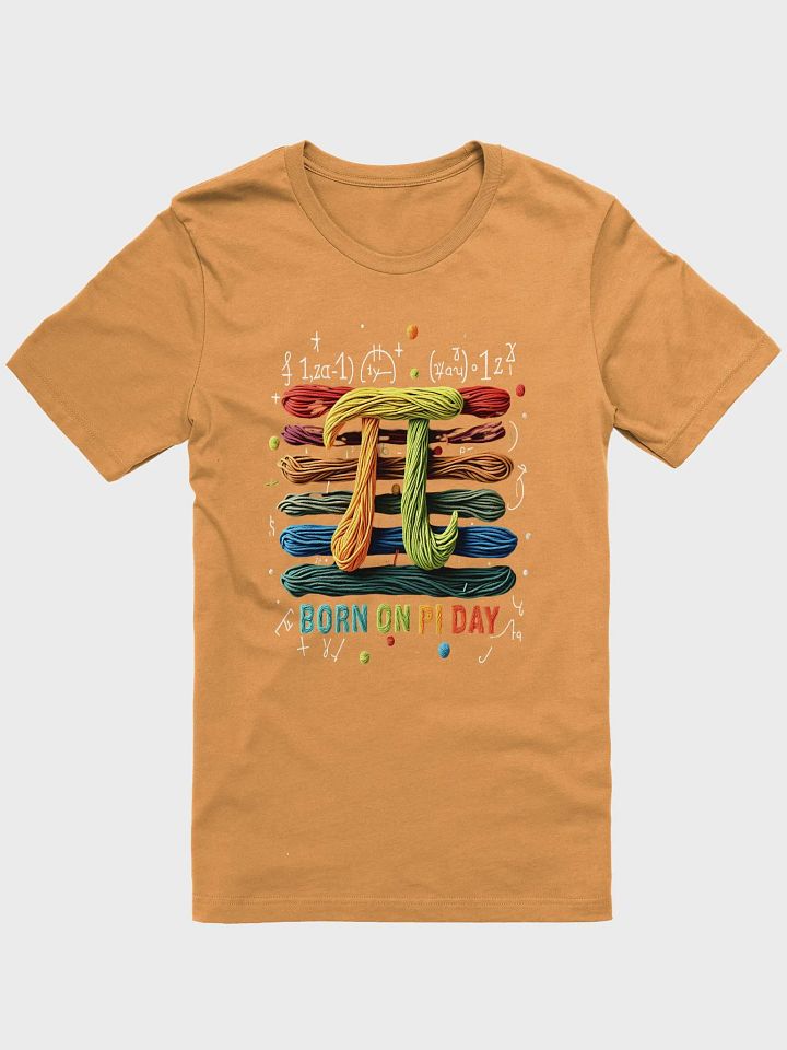Born on Pi Day T-Shirt - Colorful Yarn Art Math Design | Geek & Nerd Gift product image (41)
