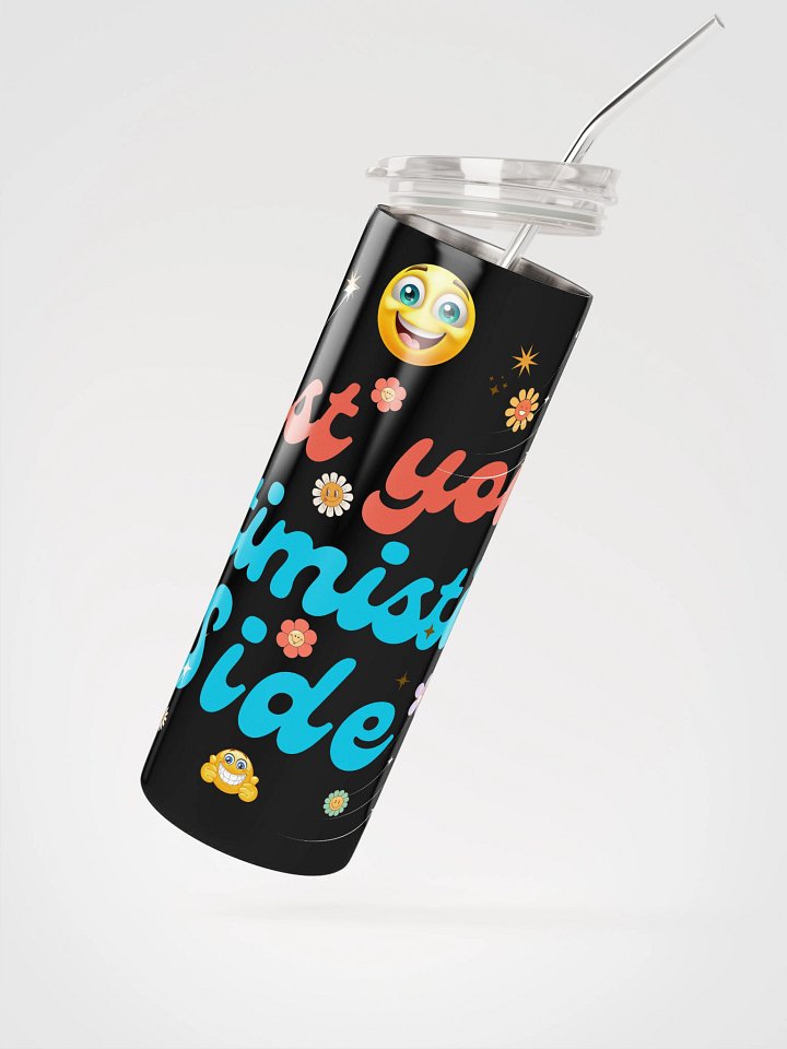 Optimistic Floral Stainless Steel Tumbler product image (2)