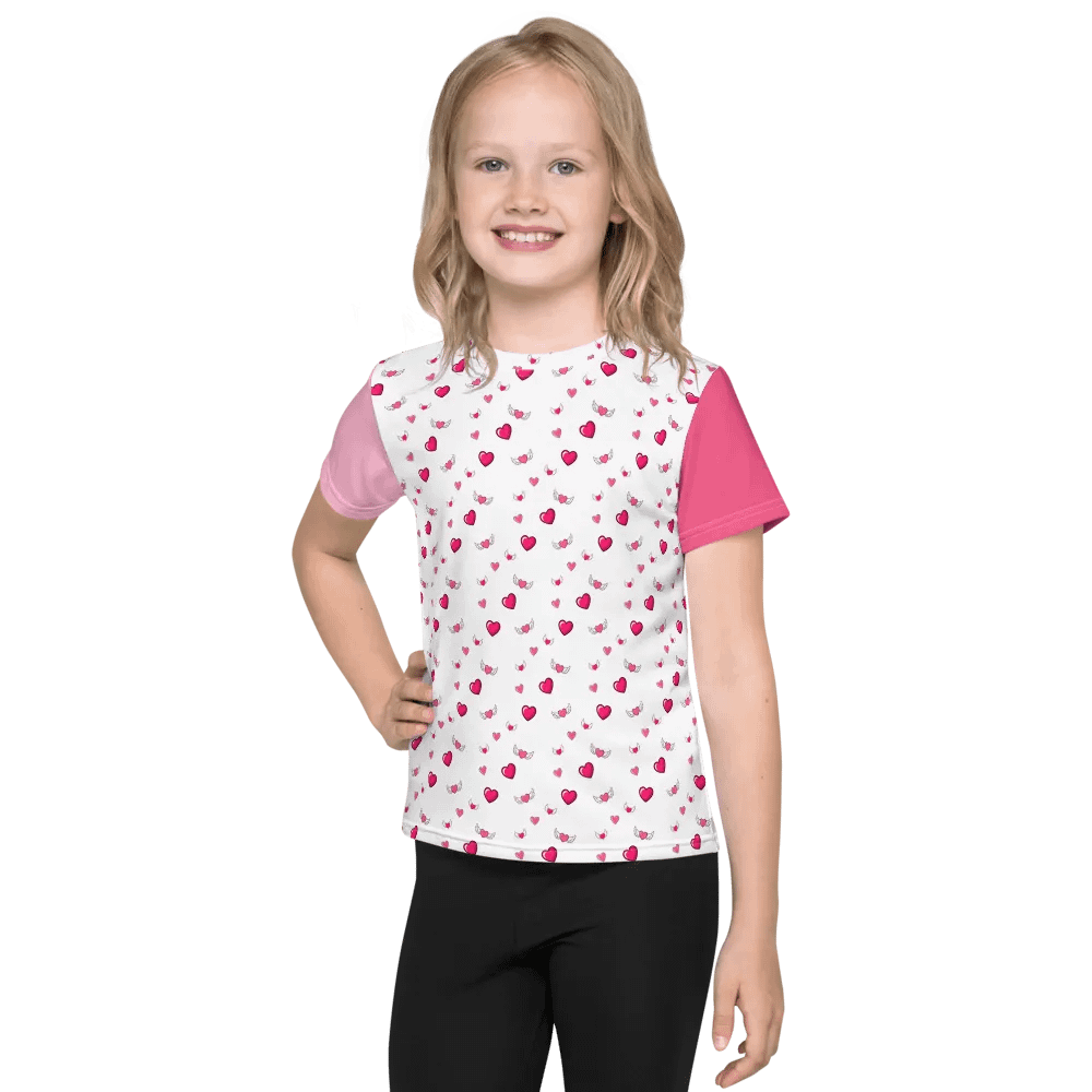 Hearts a Flutter Kids All-Over Print T-Shirt product image (1)