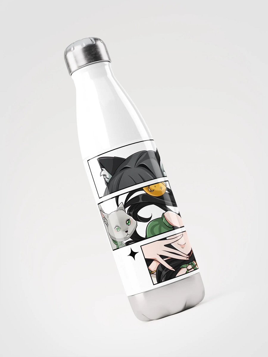 Playful Cat-Eared Anime Water Bottle product image (3)