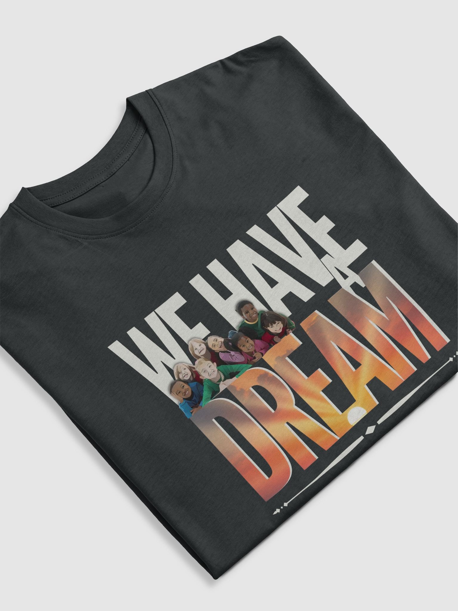 We Have a Dream Diverse Children Unity Art T-Shirt product image (6)