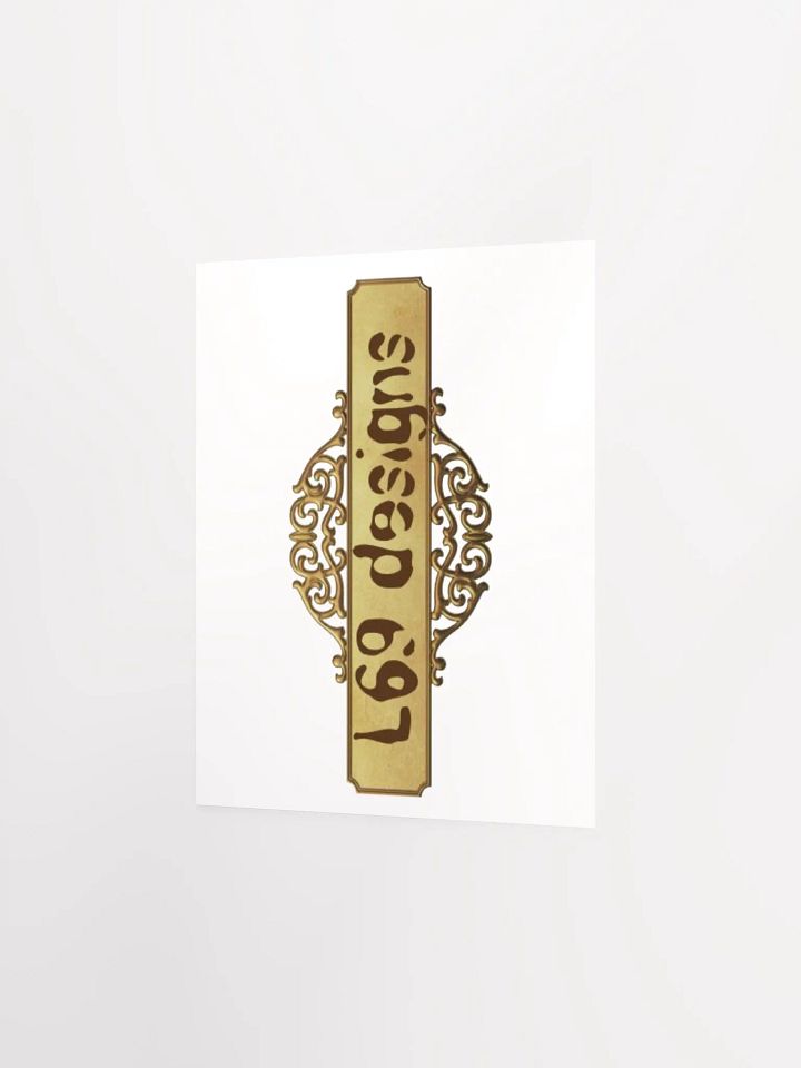 SIXTY NINE DESIGNS gold banner product image (2)