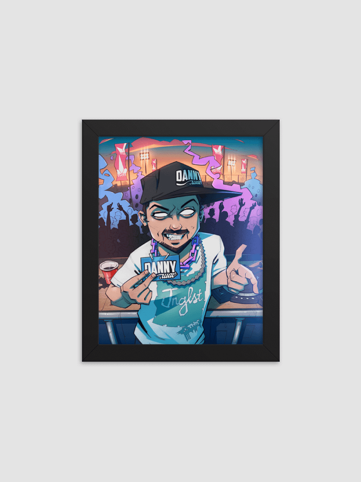 Dannywav Framed High-Quality Matte Poster product image (1)