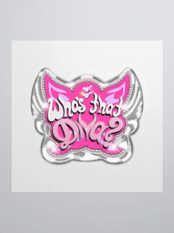 Who's That Diva? Sticker product image (1)