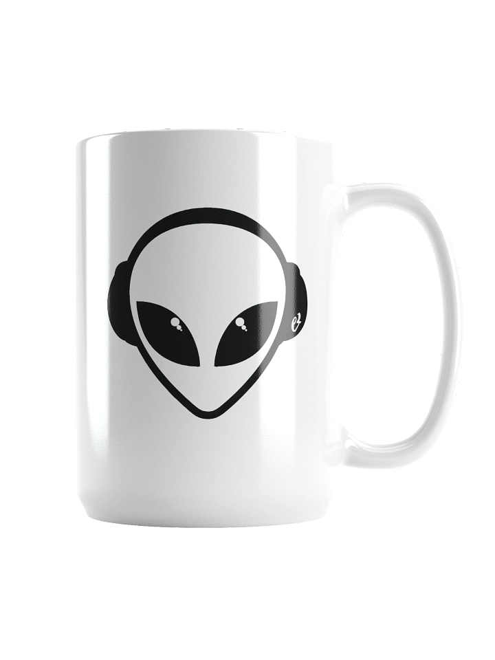 e² Alien White Glossy Mug product image (2)
