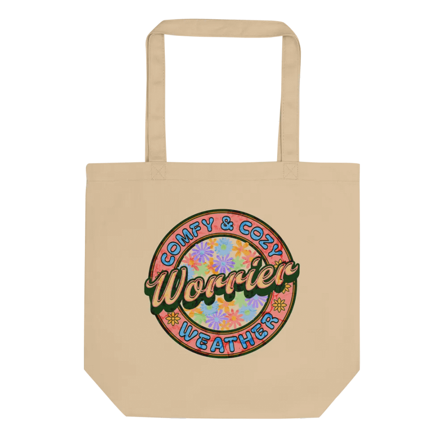 Worrier Comfy And Cozy Weather Blooms Eco Tote product image (1)