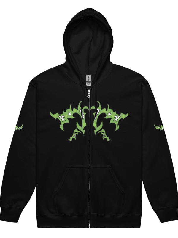 lost fire zip up hoodie product image (1)