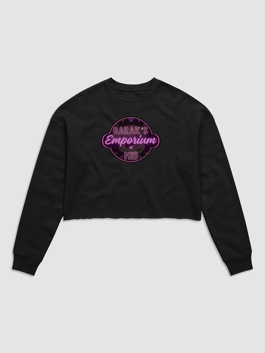 The Emporium Crop Top Fleece Sweatshirt product image (1)