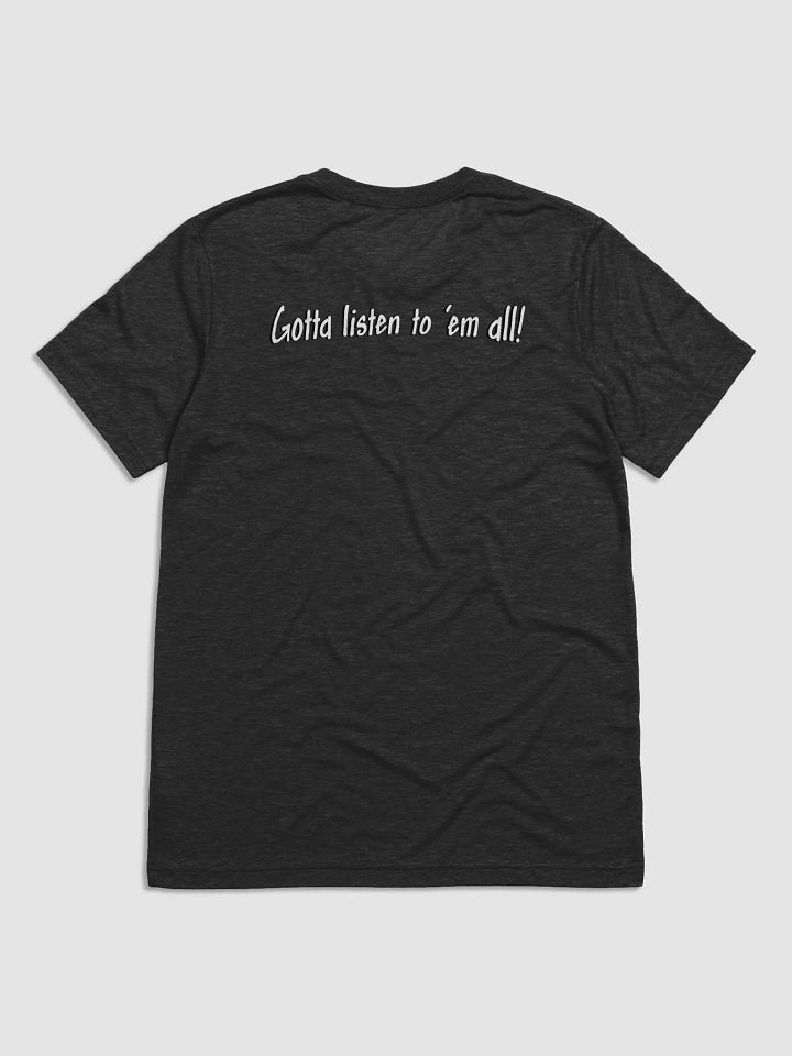 You're Missen the Point: Gotta listen to 'em all! - Triblend Short Sleeve T-Shirt product image (2)