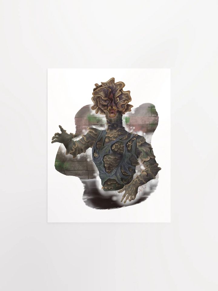 Cordyceps on White Print product image (1)