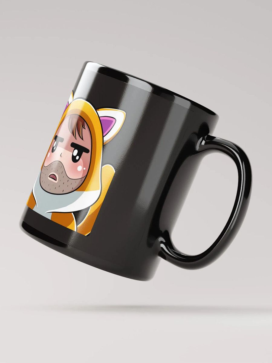 Catty Pix Black Glossy Mug product image (6)