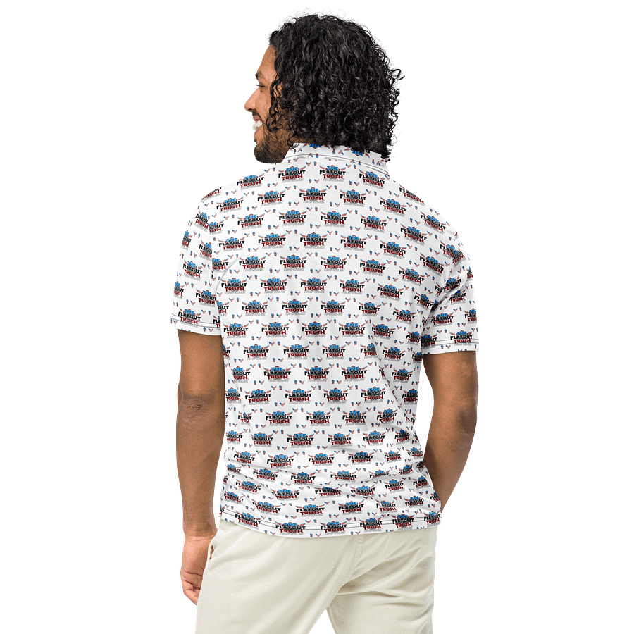 TFOT SlimFit America 1st White Polo Shirt product image (1)