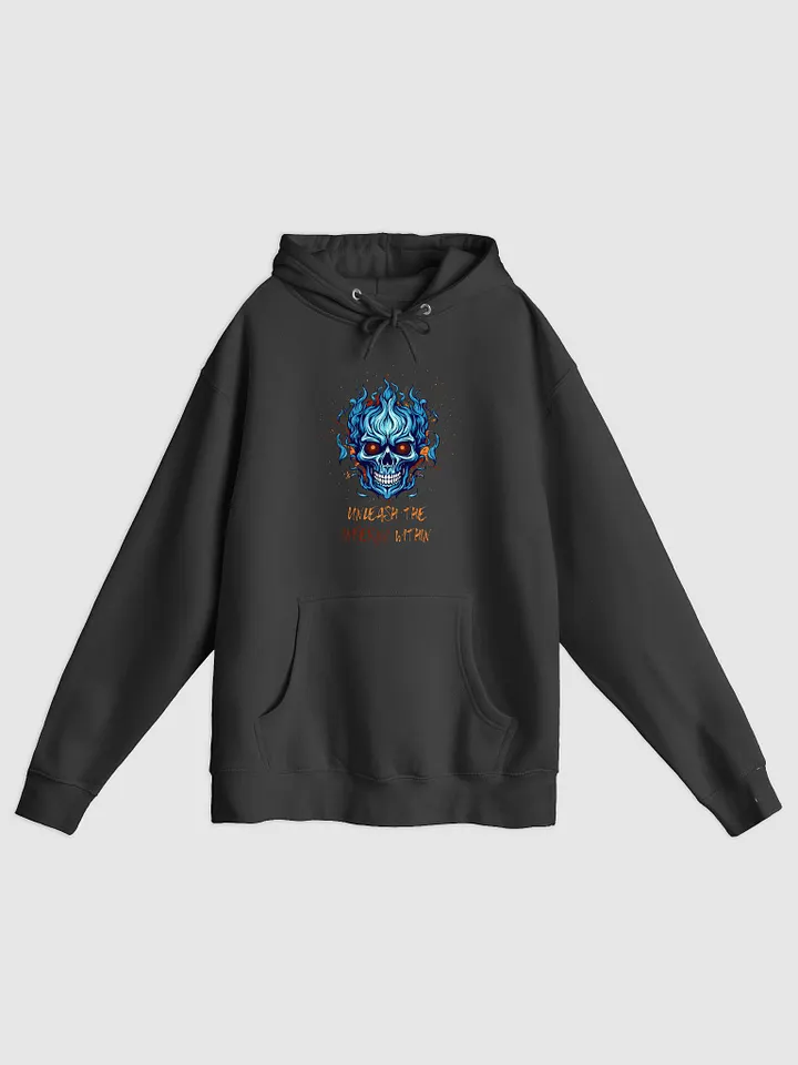 Ethereal Inferno Skull Hoodie product image (3)