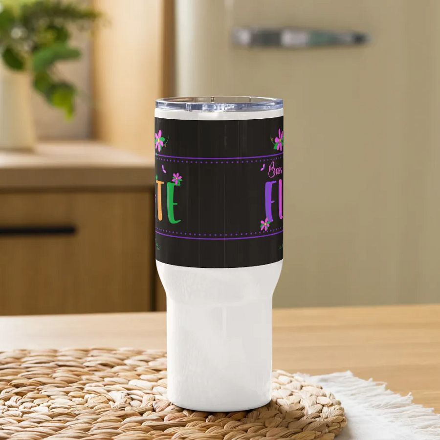 Floral Flute Travel Mug - Bass product image (9)
