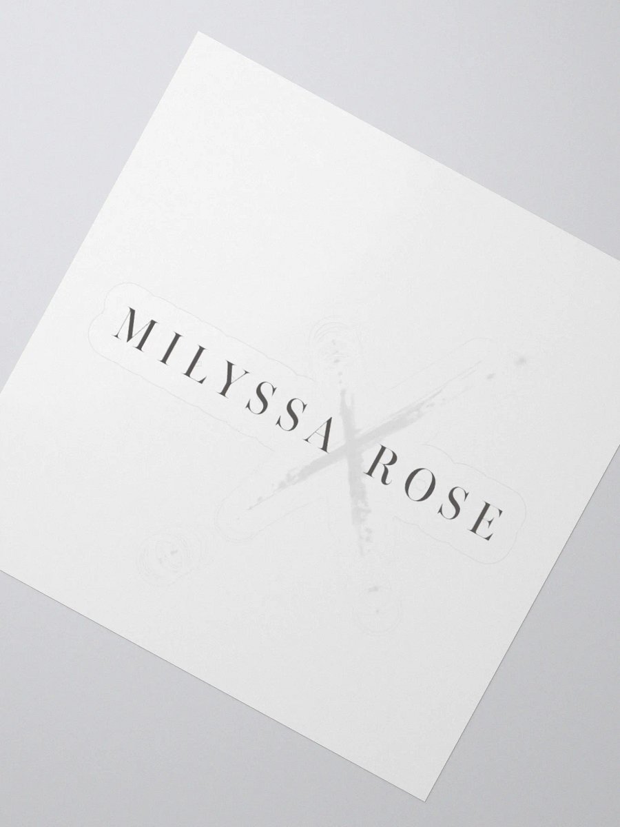 Official Milyssa Rose Logo Sticker product image (5)