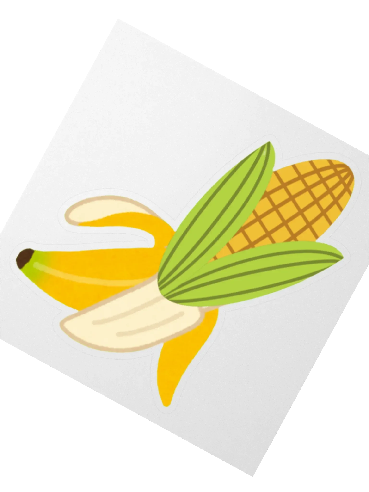Banana Corn Sticker - Show Your Support with Style - Accessories product image (2)