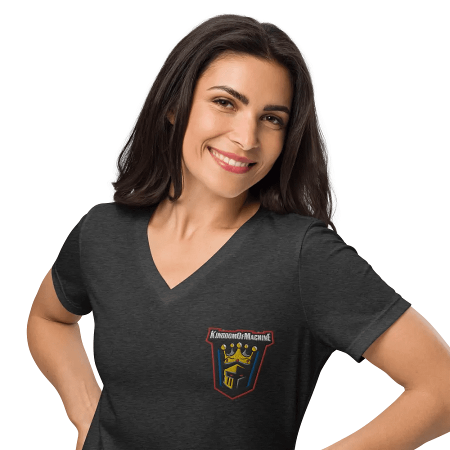 E-Sports embroider wones v neck product image (10)