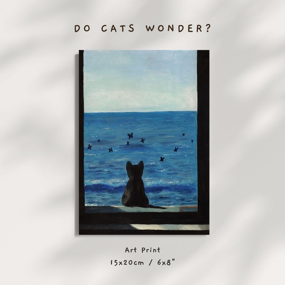 Do Cats Wonder? - Art Print product image (1)