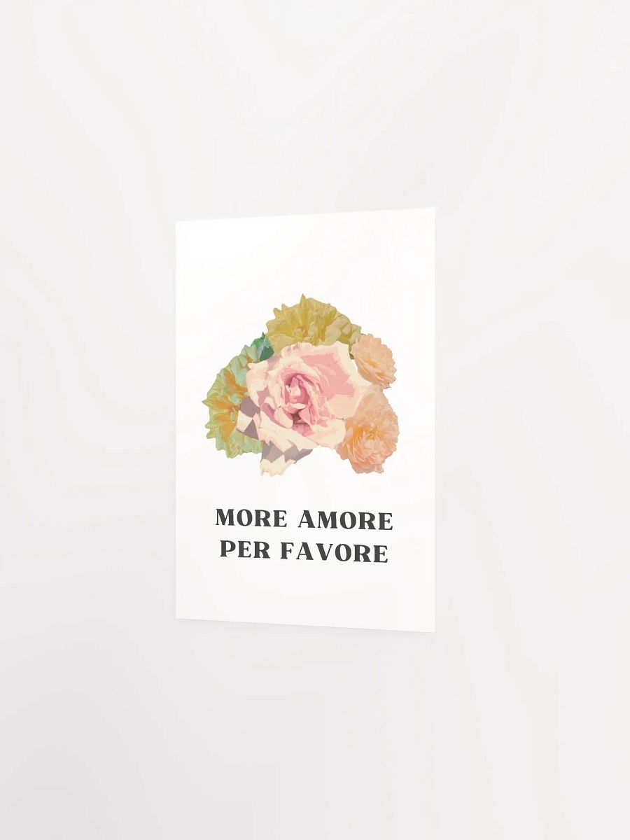 More Amore per favore - Enhanced Matte Paper Poster product image (2)