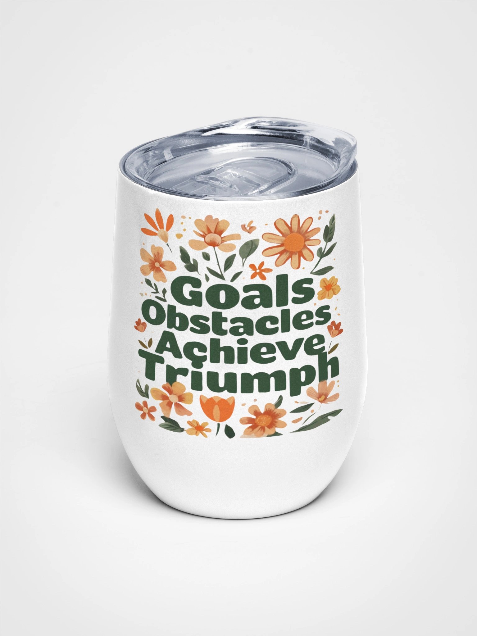 G.O.A.T Floral Wine Tumbler product image (2)