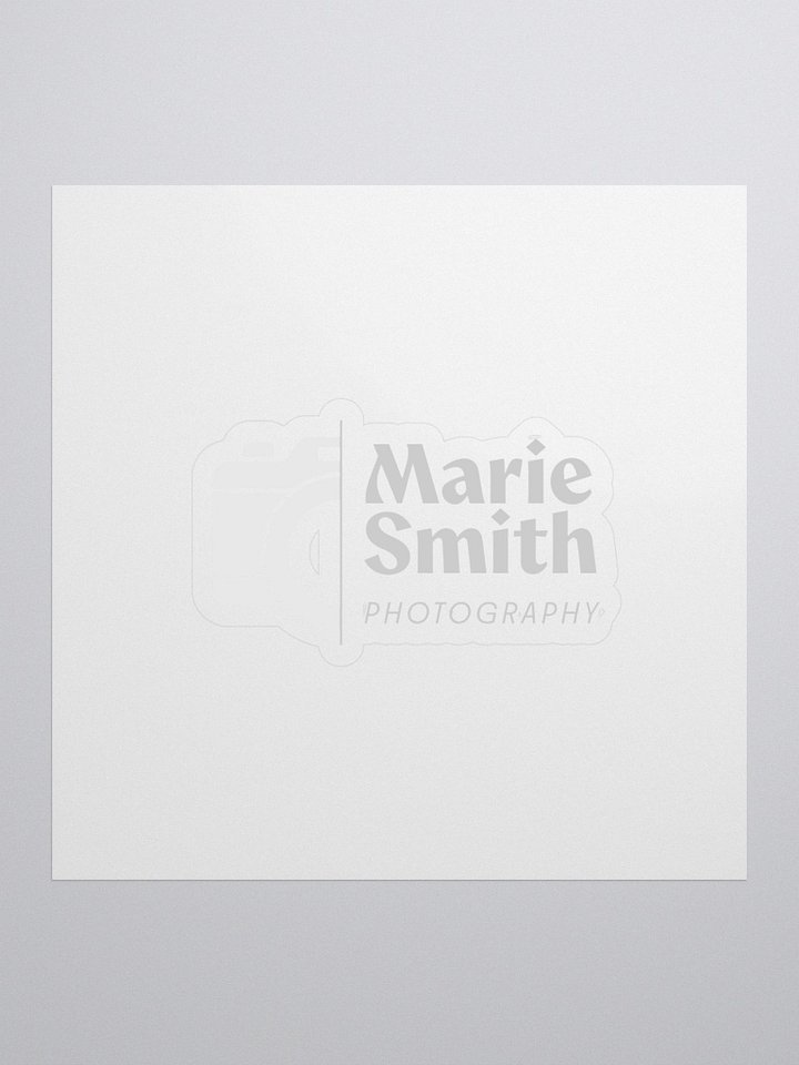 Marie Smith Photography Logo Kiss Cut Stickers product image (1)