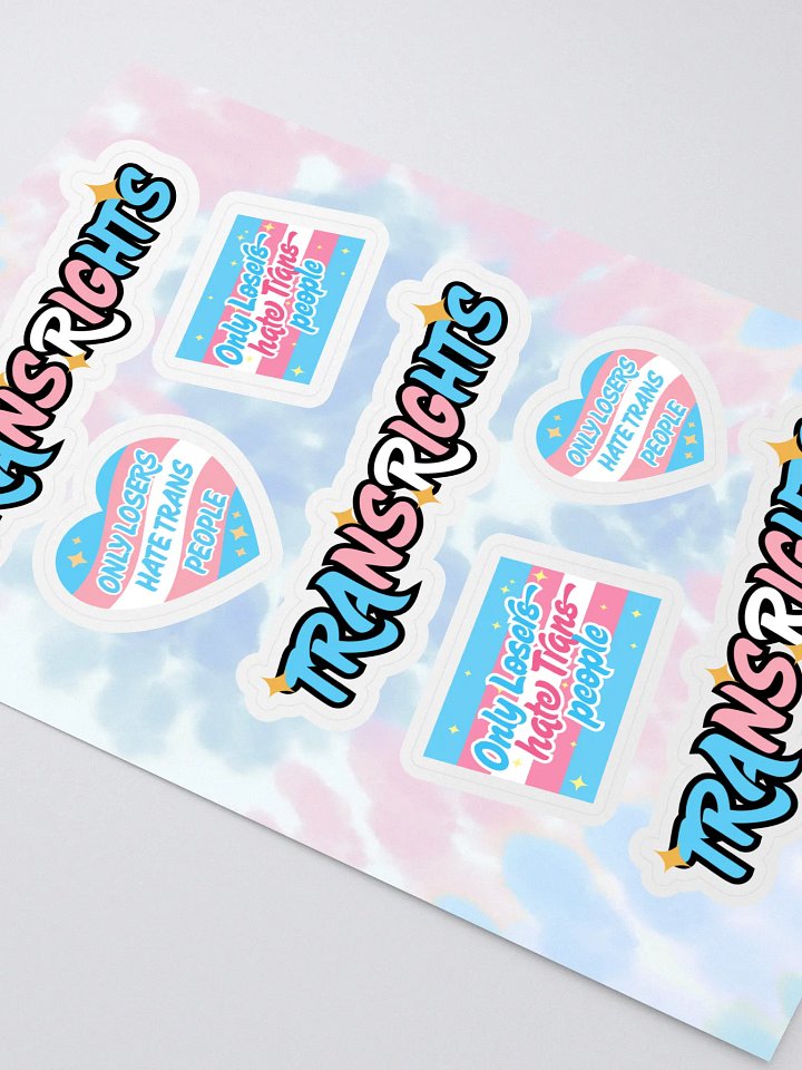 TRANS RIGHTS Sticker Sheet product image (2)