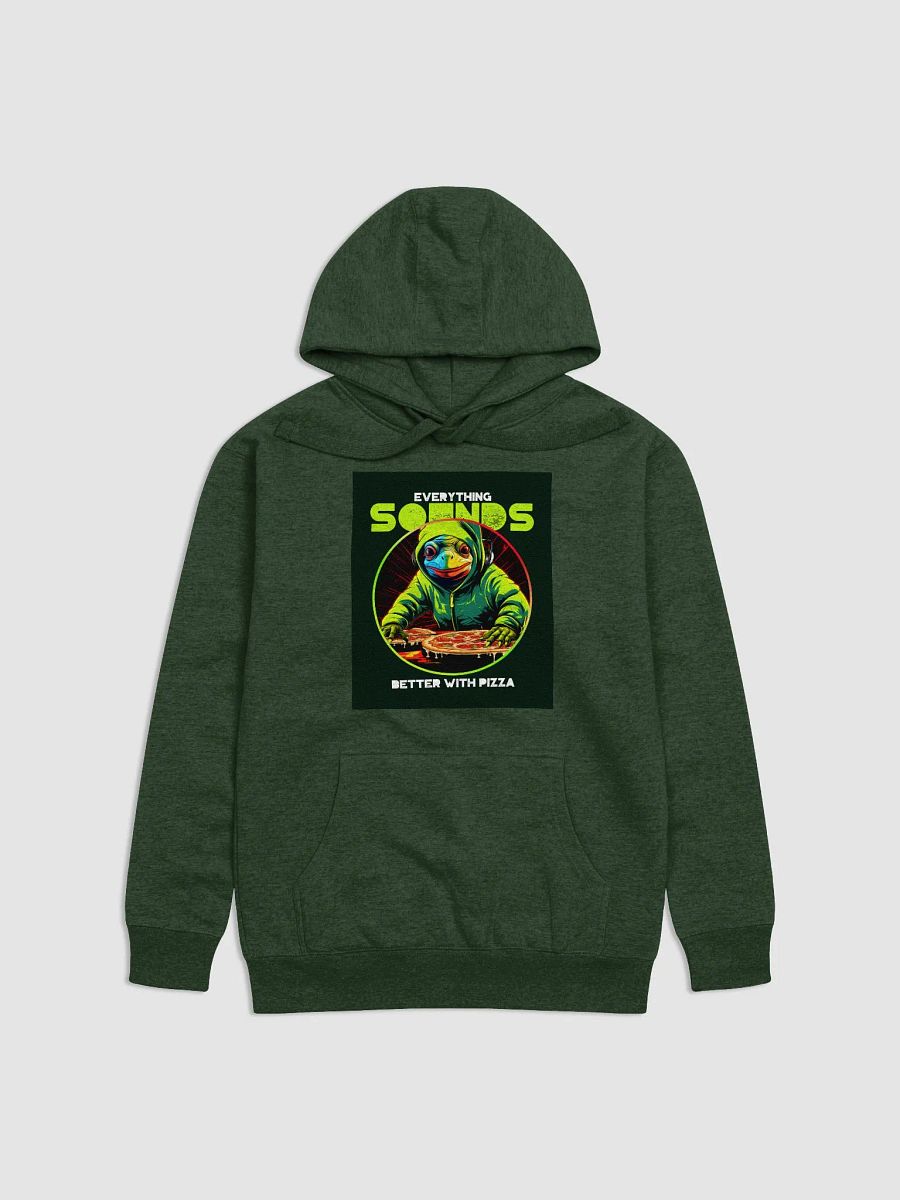 Pizza Beats Unleashed Hoodie - Ultimate Comfort and Quirky Style product image (3)