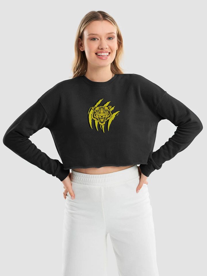 Sudadera corta de vellón para mujer By TryTiger product image (1)