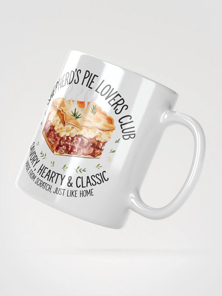 Shepherd's Pie Lovers Club White Glossy Mug product image (6)
