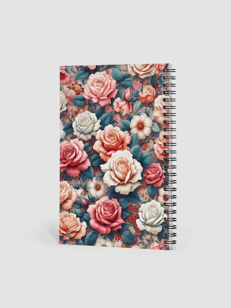 Royal Floral Spiral Notebook product image (2)