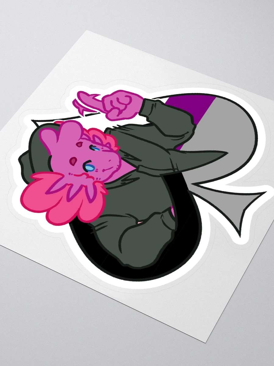 Demisexual in Spades | Kiss-Cut Sticker product image (3)