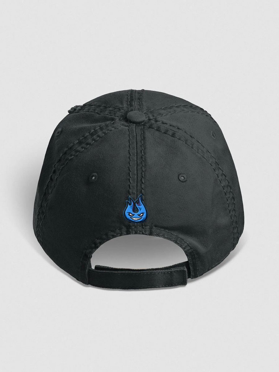 Embroidered distressed ball cap product image (10)