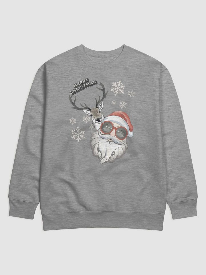 Cool Santa and Hip Reindeer Sweatshirt product image (5)