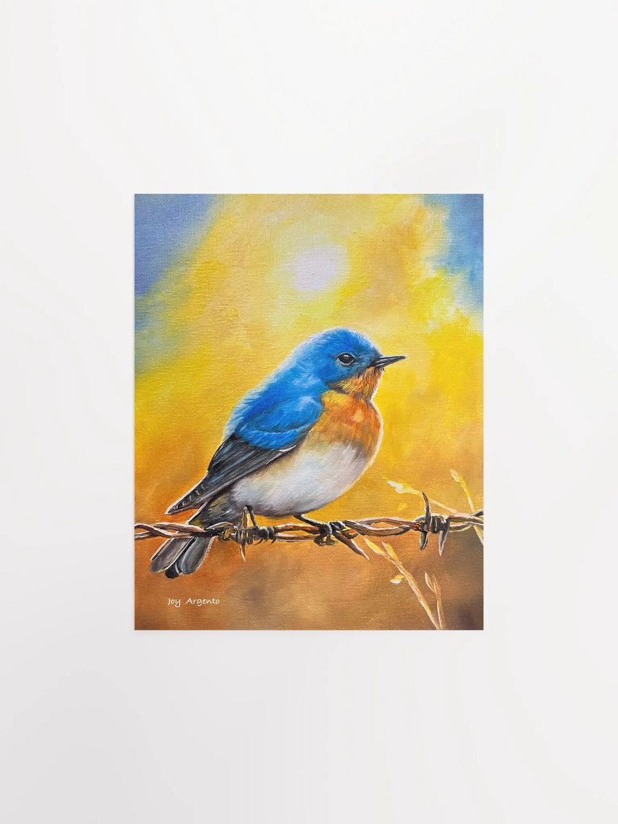 Bluebird Visitor Print product image (1)