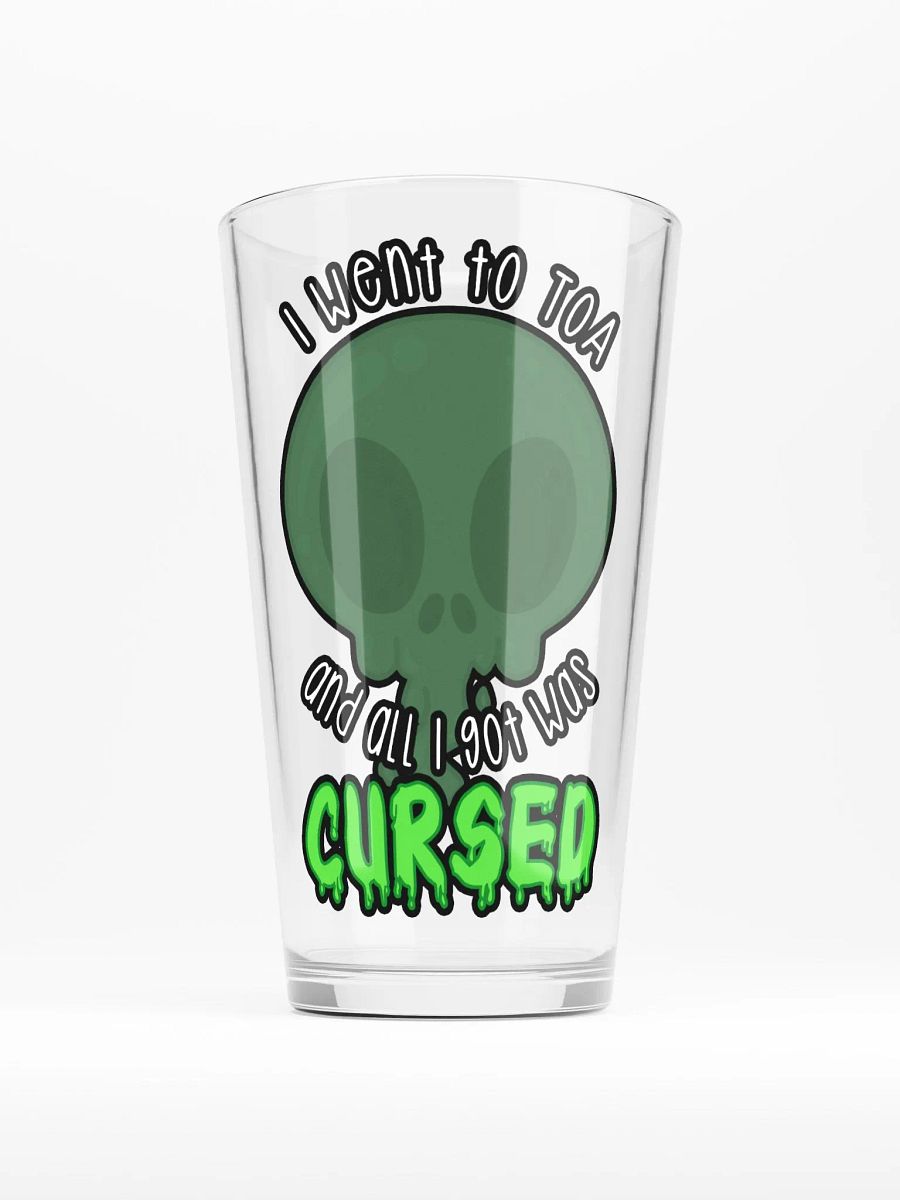 All I Got Was Cursed - Evoker - Pint Glass product image (1)