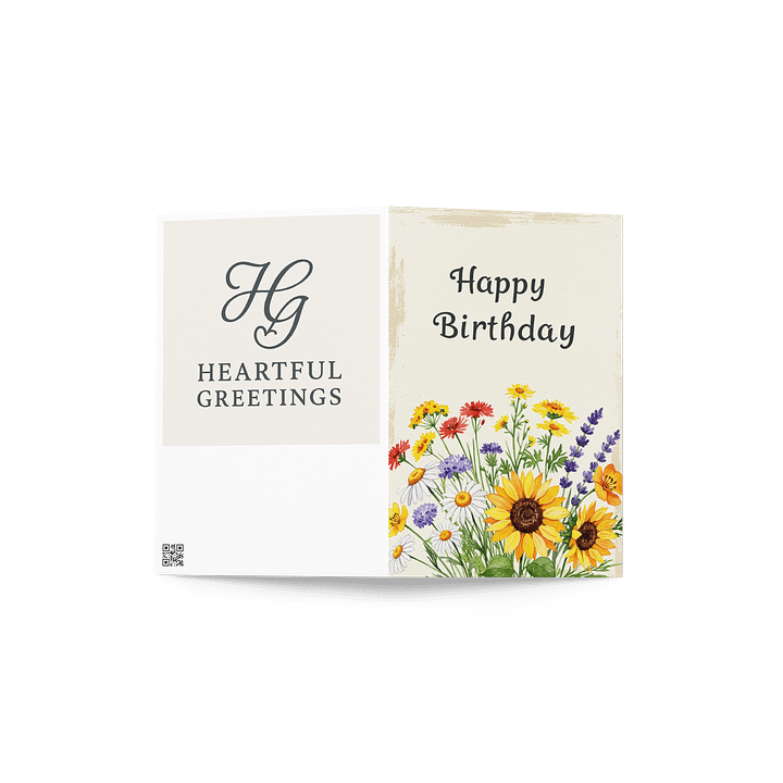Birthday card - General tone product image (2)