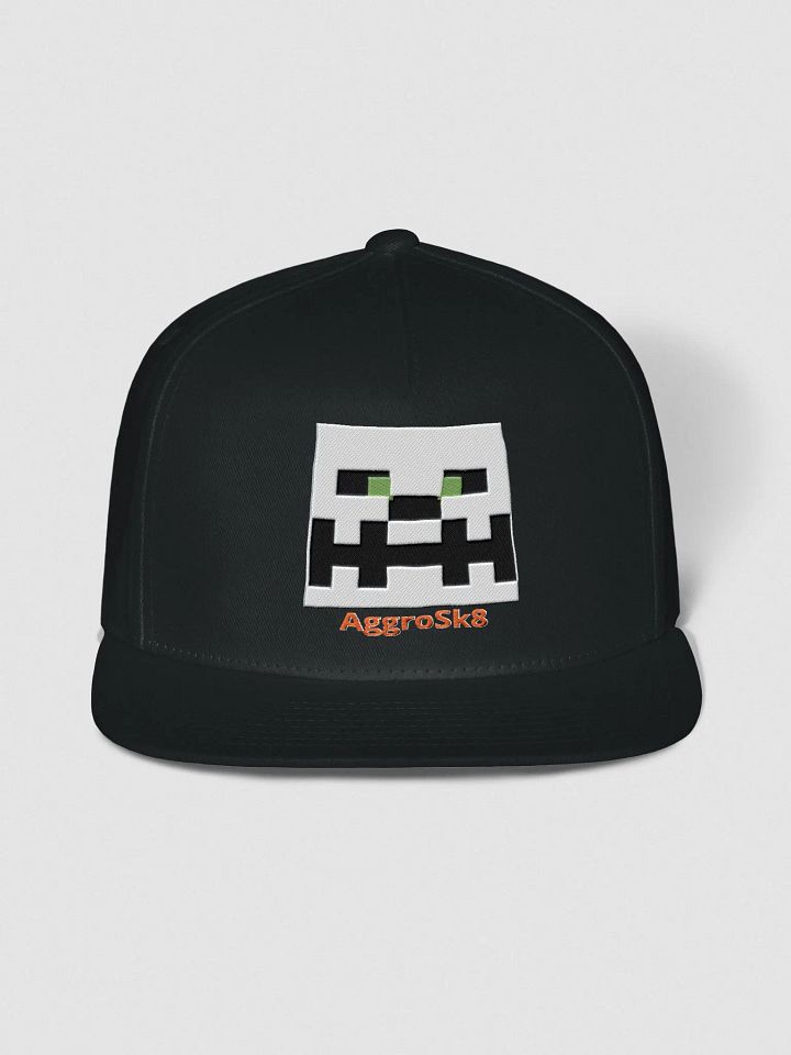Aggro Skull Snapback Cap product image (1)