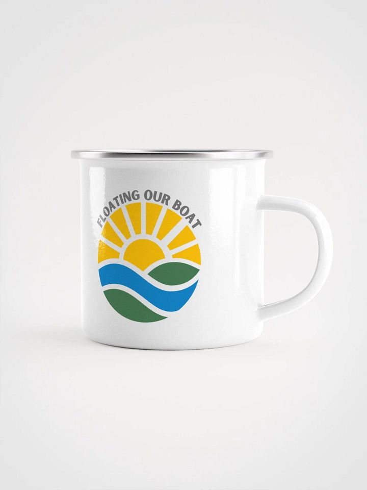 Sunrise Serenity Enamel Mug product image (2)